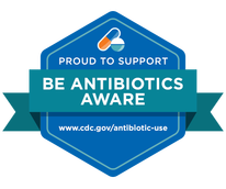 Proud to Support Be Antibiotics Aware